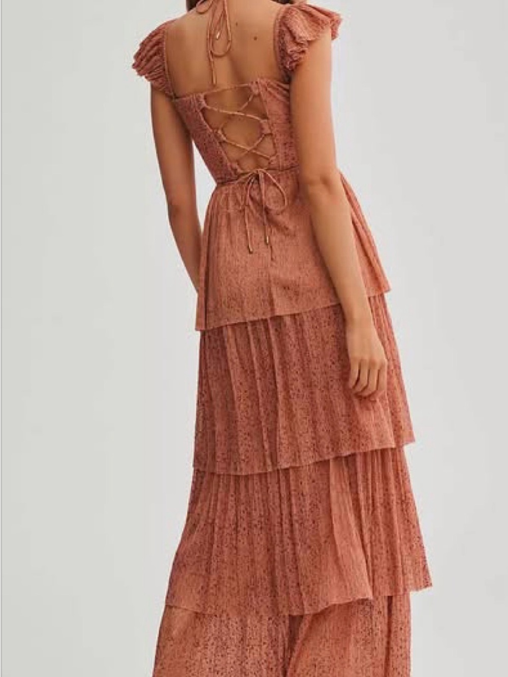 NWT Women’s Sabina Musayev Majesty Square-Neck Dress